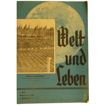 Welt und Leben, Nr.6, September 1938, 16 page. Espenlaub militaria